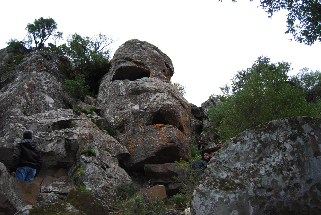 Near Baunei village